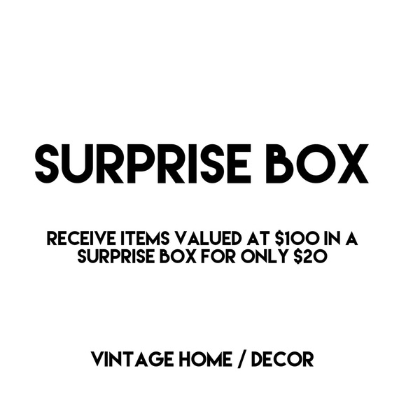 Vintage SURPRISE BOX $100 value for only $20 - Picture 1 of 1